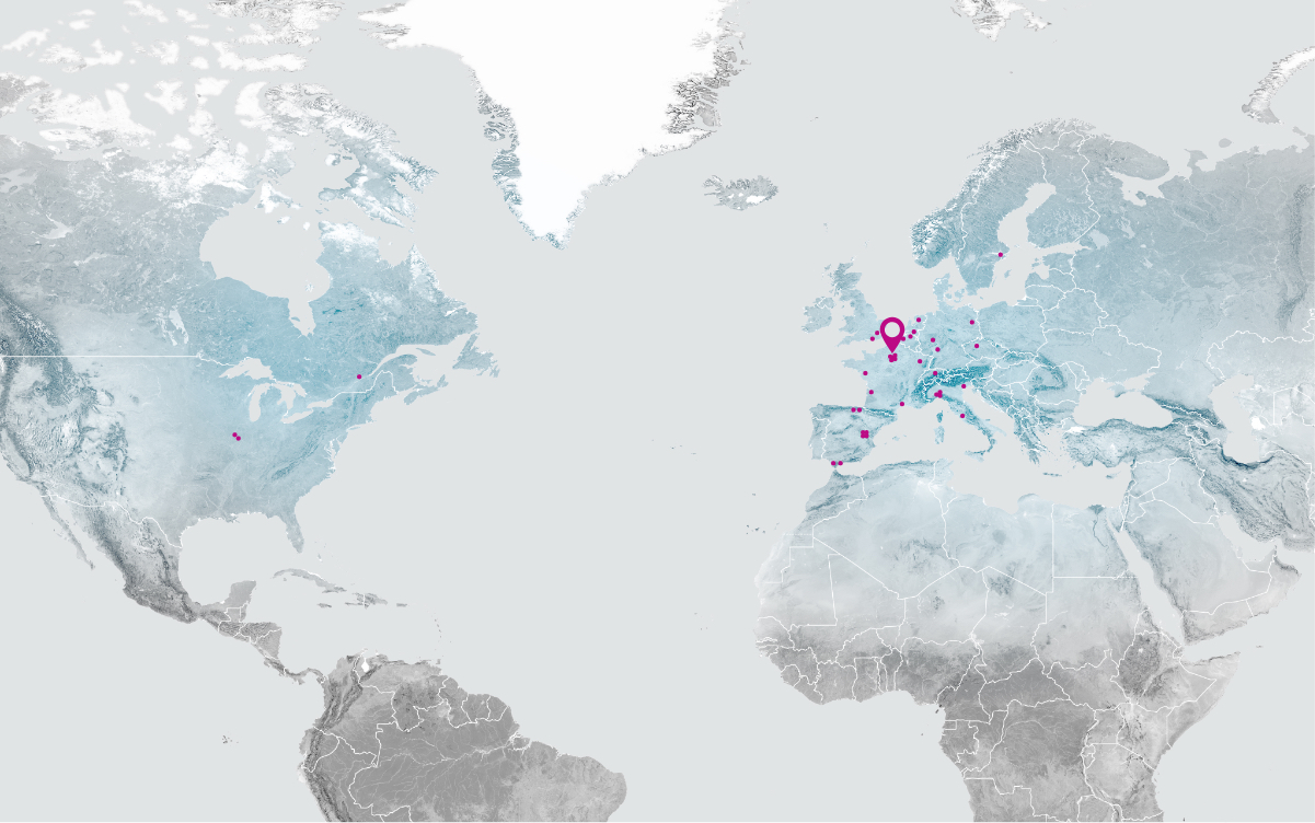 Curium worldwide offices
