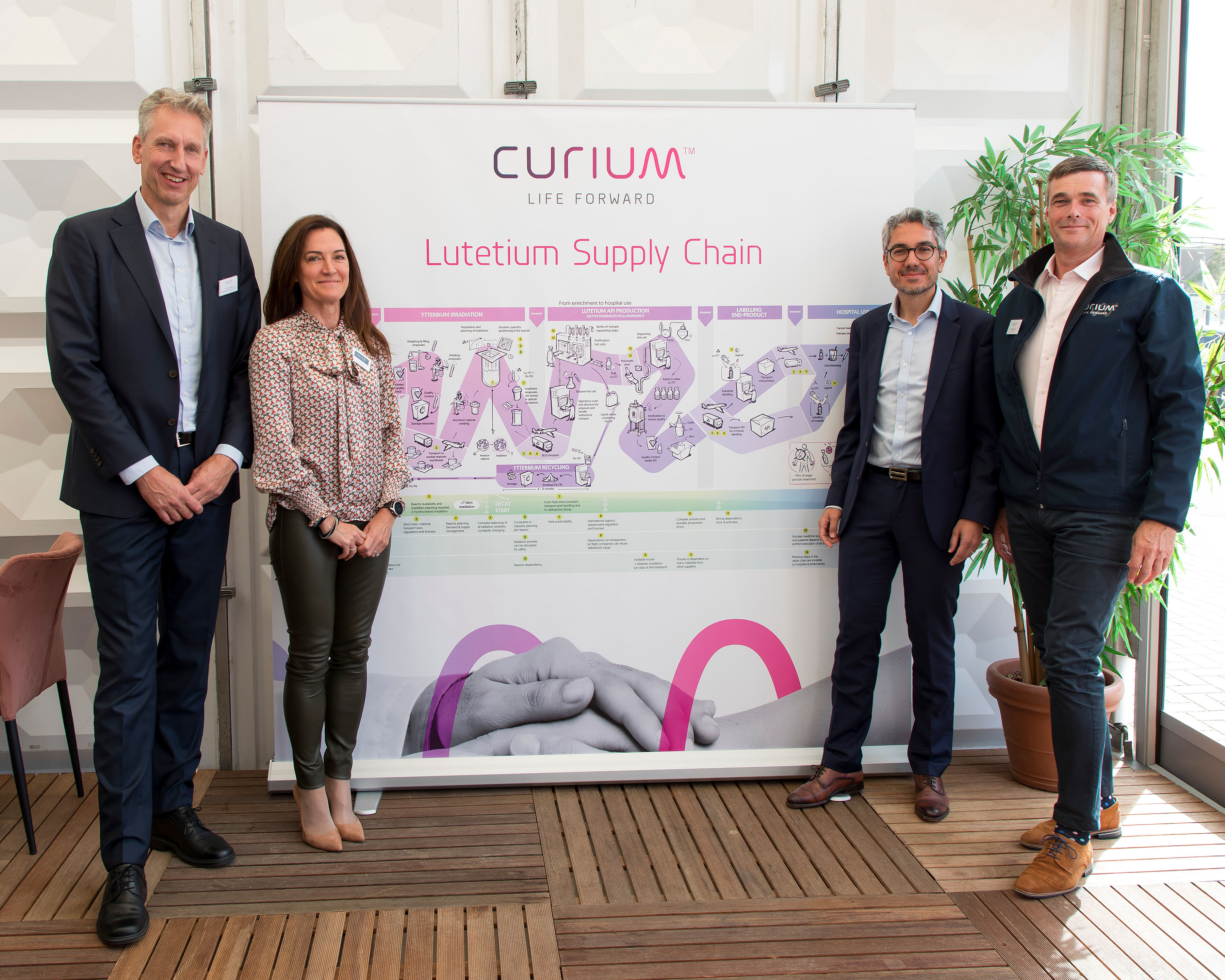 Frank de Lange, Kate Briant, Ciril Faia a Gertjan Koudijs